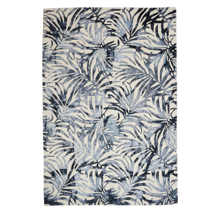 Alfombra BOTANICA BLUE (Colección Hecha a Mano)